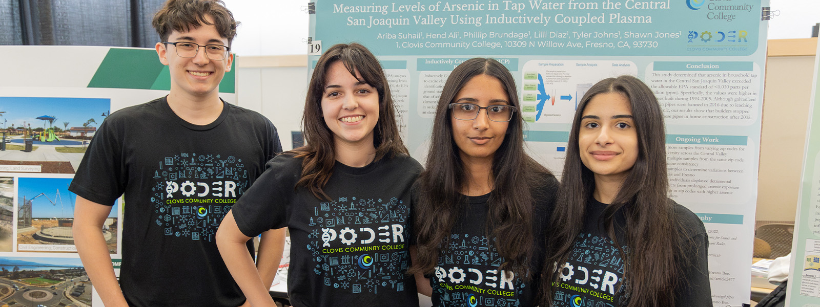 students at the stem symposium