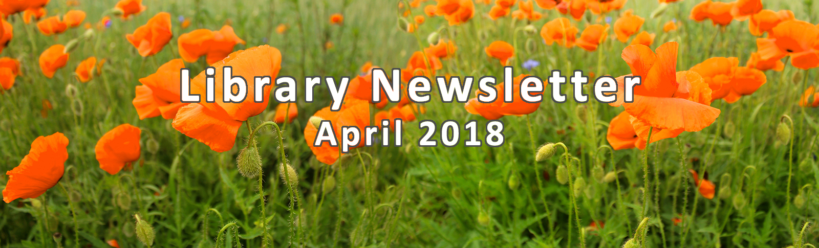 Library Newsletter - April 2018