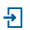 square box with arrow entering from the left