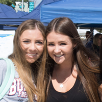 students on transfer day