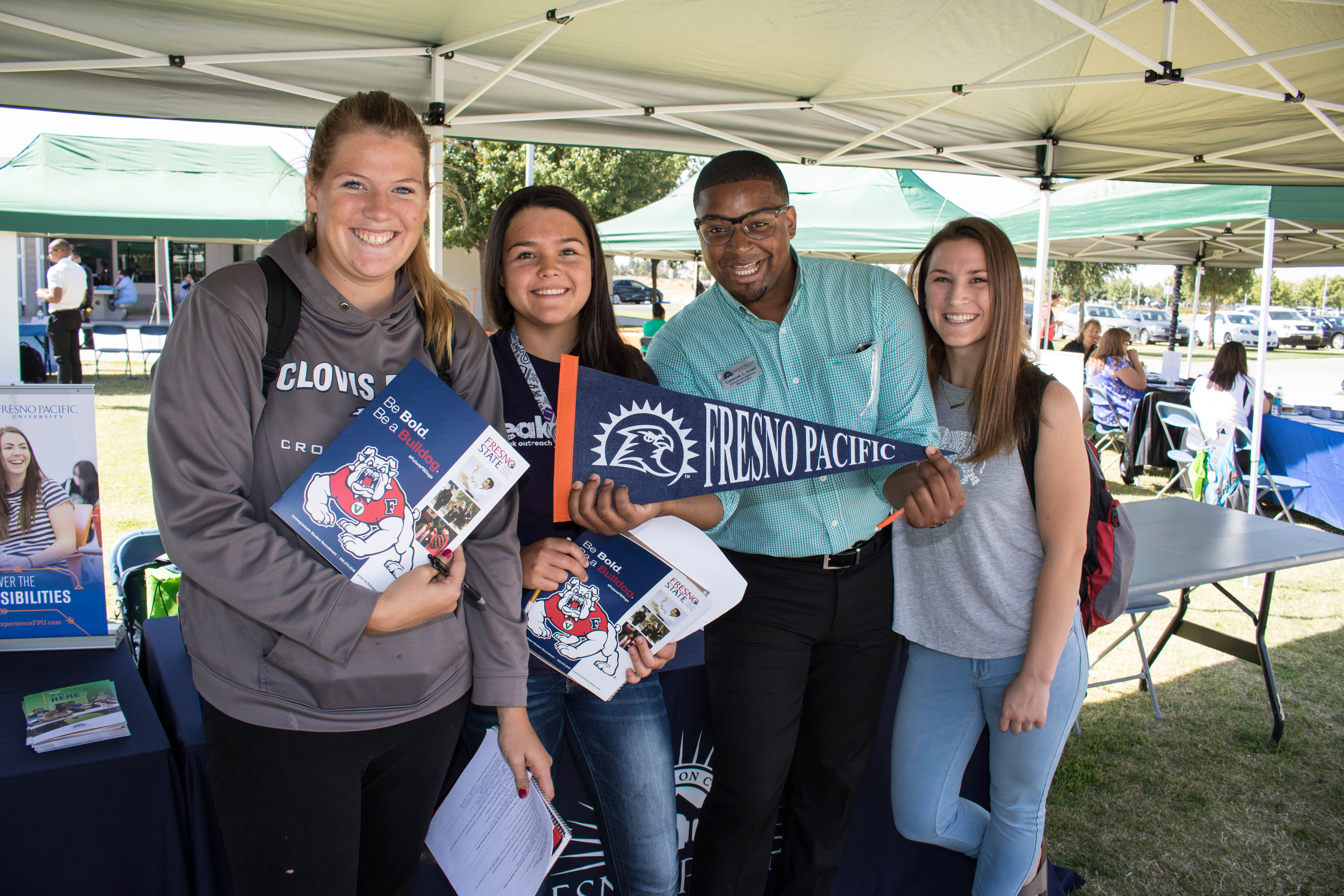 CCC students at Transfer Day event