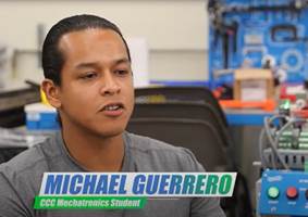Michael Guerrero: A student of Mechatronics