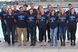swim and dive students