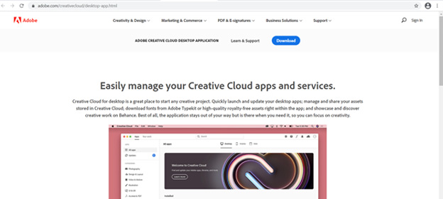 download adobe creative cloud