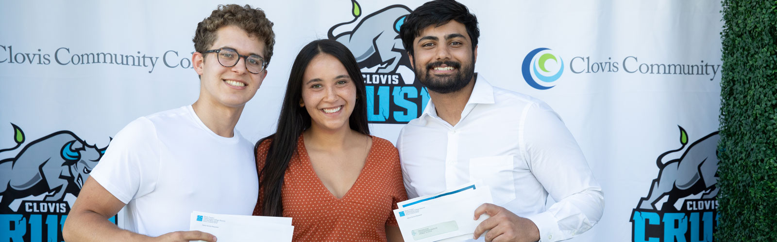 Student recipients of the Leon St. Peters Scholarship