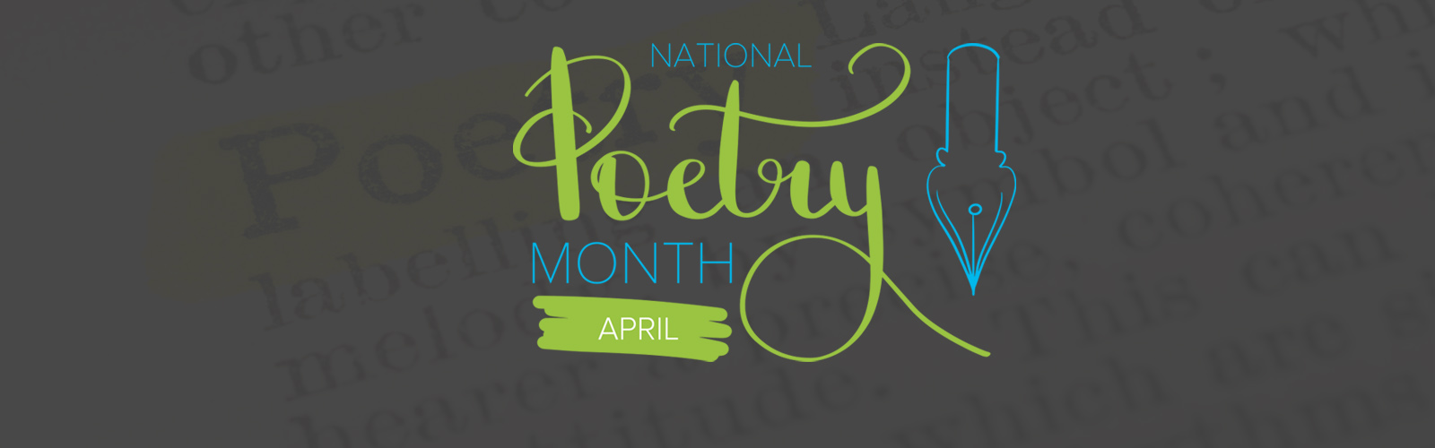 poetry month graphic