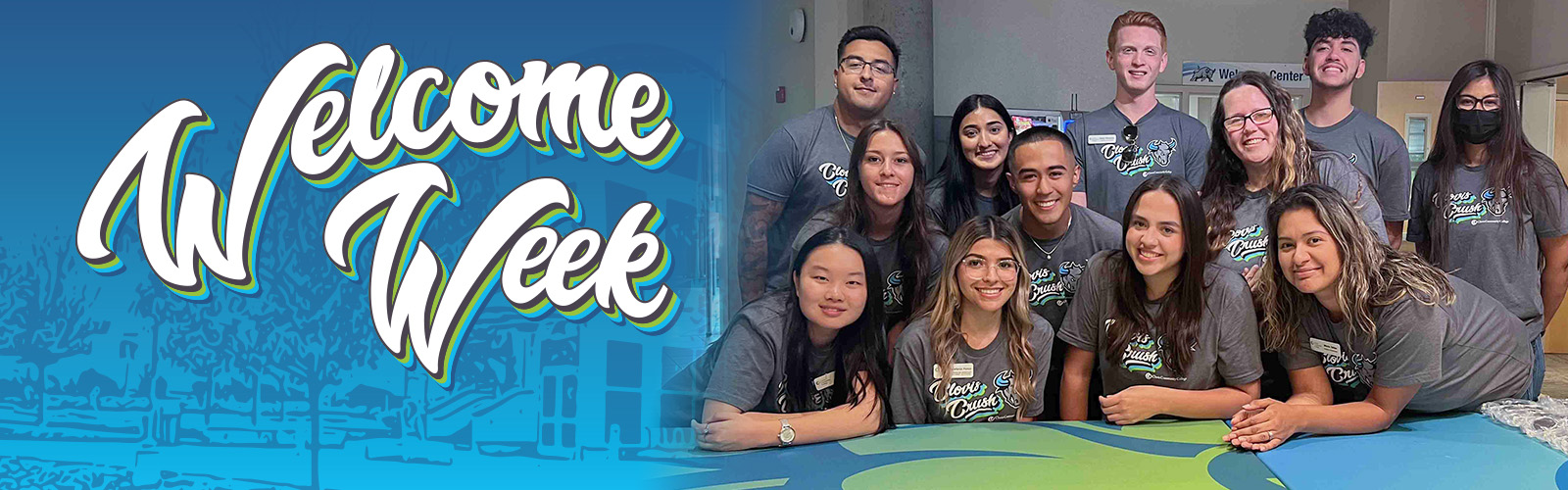 welcome week banner