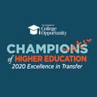 College Opportunity Champion of Higher Education 2020 excellence in transfer