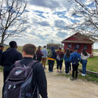 CCC students at Colonial Allensworth State Historic Park in Earlimart.
