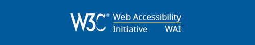 W3C Web Accessibility Initiative WAI