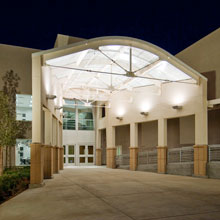 Aerial view of clovis campus 