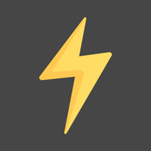 graphic of lightening bolt