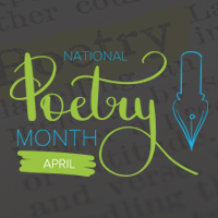 graphic for national poetry month