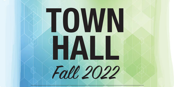 Town Hall Fall 2022 Dates
