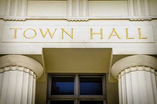 A Town Hall building