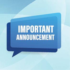 Important Announcement