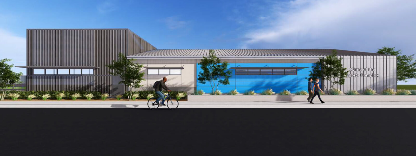 Rendering of the ISE Diamond L.I.F.E. Sports Complex
