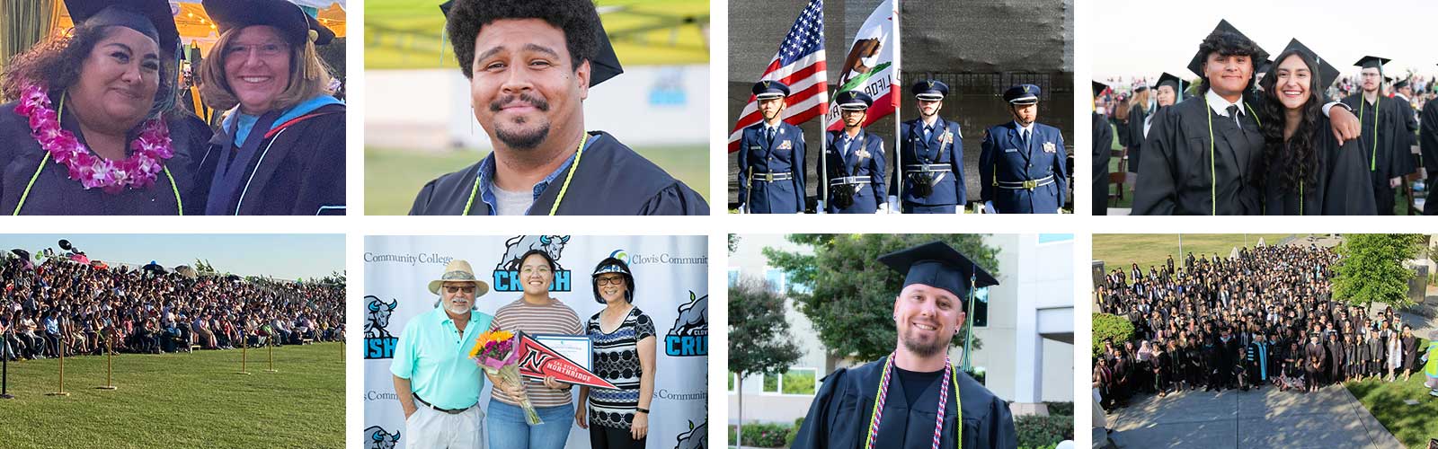 A selection of photos taken at the 2022 commencement celebration