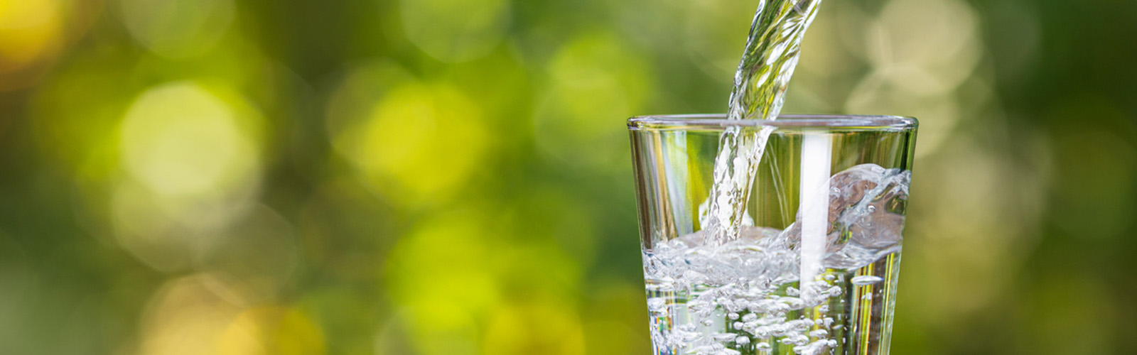 Water being poured