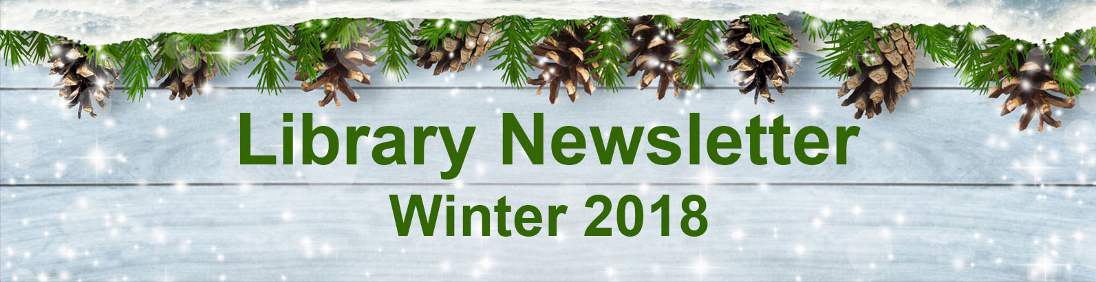 Library Newsletter - November 2018