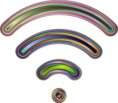 rainbow wireless signal