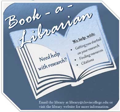 Book a librarian