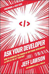A book titled Ask Your Developer by Jeff Lawson