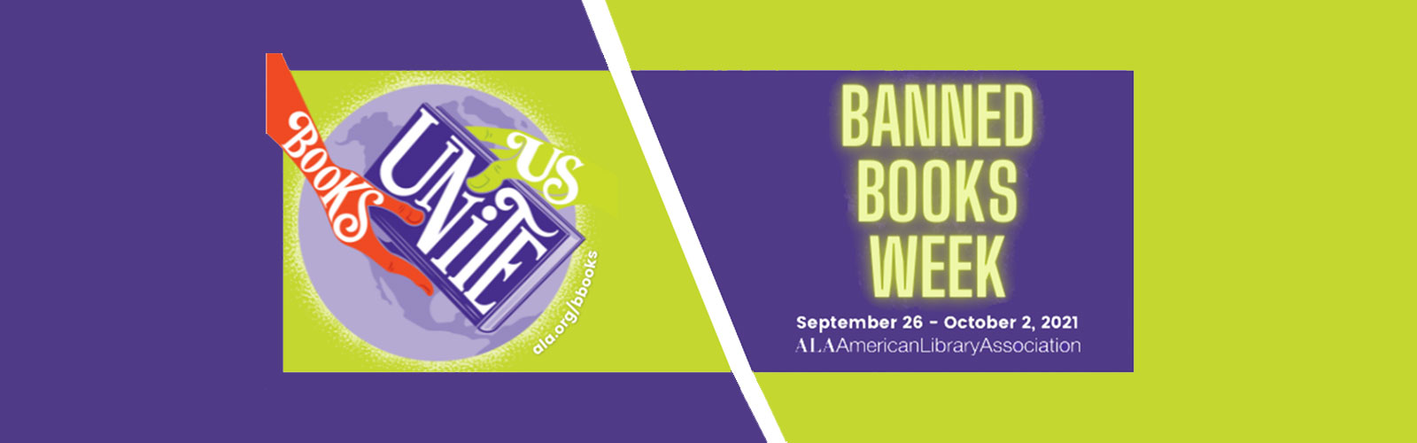 banned book week 2021 banner