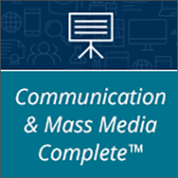 communication mass media icon