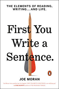 first you write a sentence