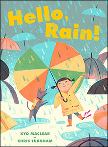 A book titled Hello, Rain!