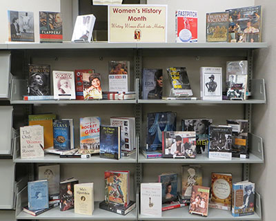 womens history 2017 display