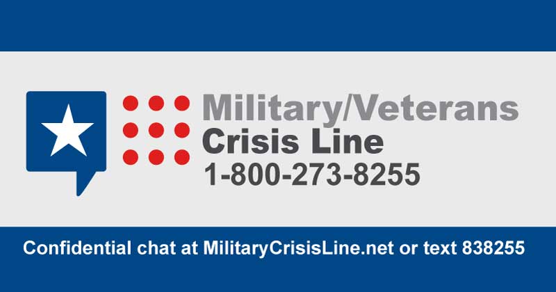 Military/Veterans Crisis Line