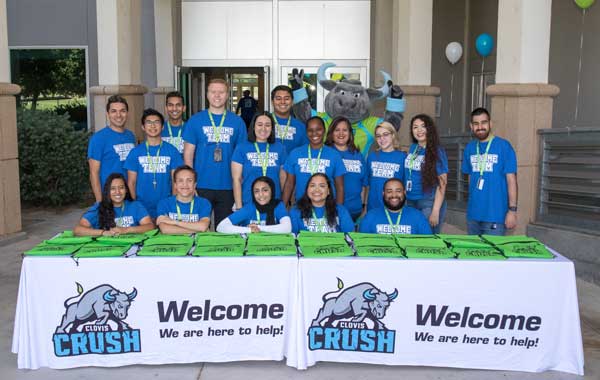 Welcome Center staff at the 2019 Crush Days event