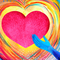 art of touching a heart
