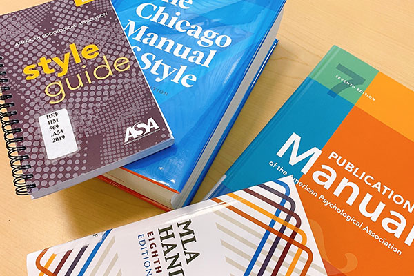 Four citation guide books
