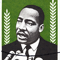 Illustration of Martin Luther King Jr.