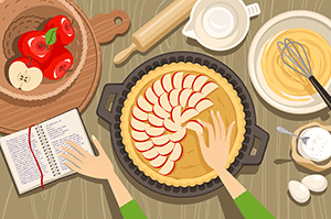 Making an Apple Pie