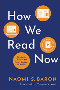 how we read now by Naomi Baron