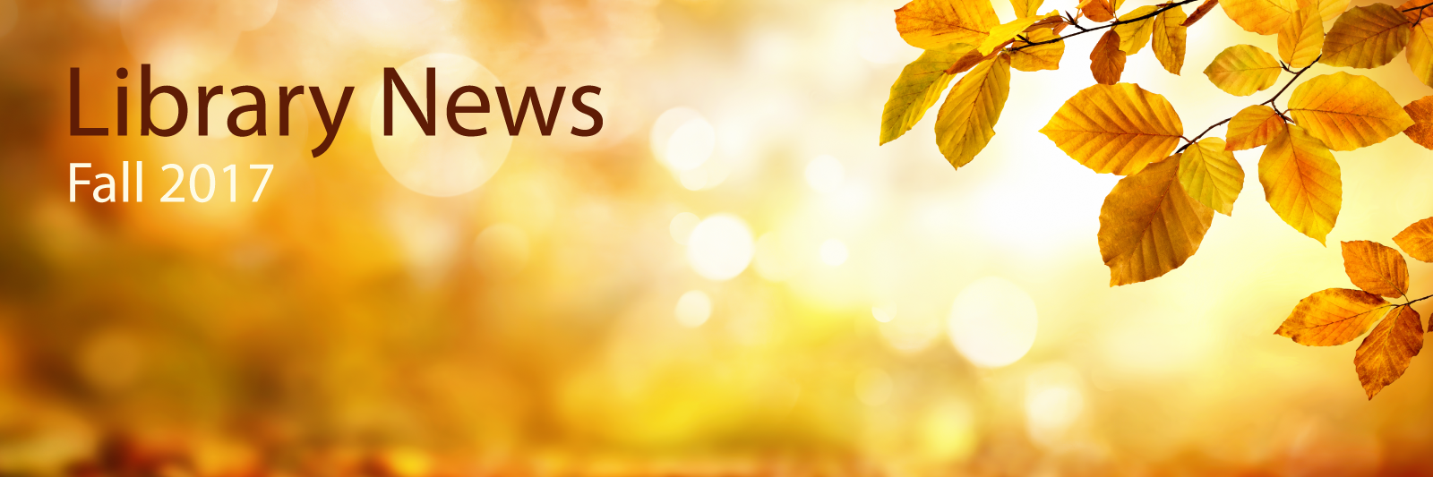 Library News - September 2017
